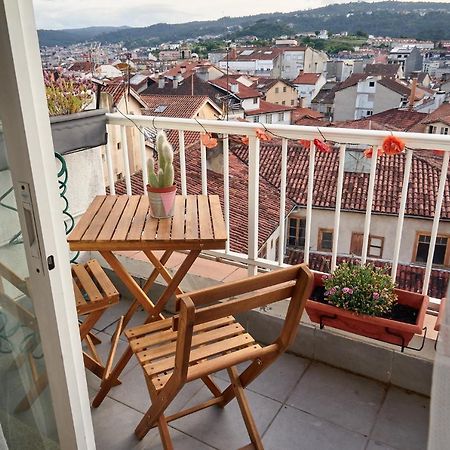 Апартаменты Duplex Luminoso Con Vistas En El Centro De Оренсе Экстерьер фото