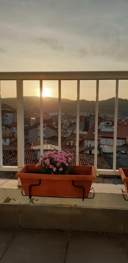 Апартаменты Duplex Luminoso Con Vistas En El Centro De Оренсе Экстерьер фото